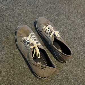 Keds navy blue canvas shoes women size 8